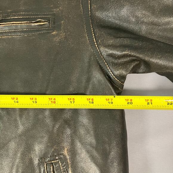 Hawke & Co Outfitter Women’s Faux Leather Jacket Black Size 14/16 XL Moto Biker - Picture 5 of 13